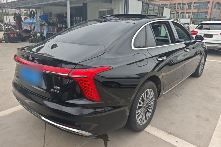 Used Hongqi H5 2025 1.5T DCT Qiyun 500 000th Unit Commemorative Edition Rear Right 45 Deg