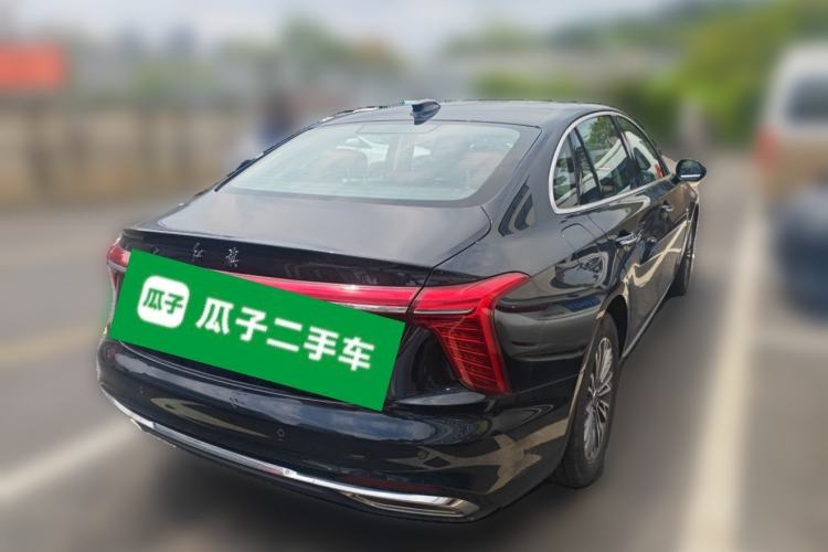 Used Hongqi H5 2025 1.5T DCT Qiyun 500 000th Unit Commemorative Edition Rear Right 45 Deg