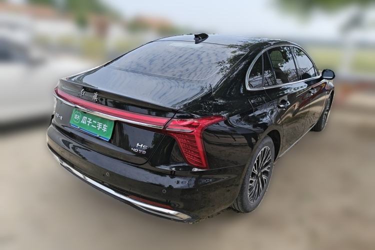 Used Hongqi H5 2025 2.0T Automatic Flag Edition – 500 000 Units Commemorative Version Rear Right 45 Deg