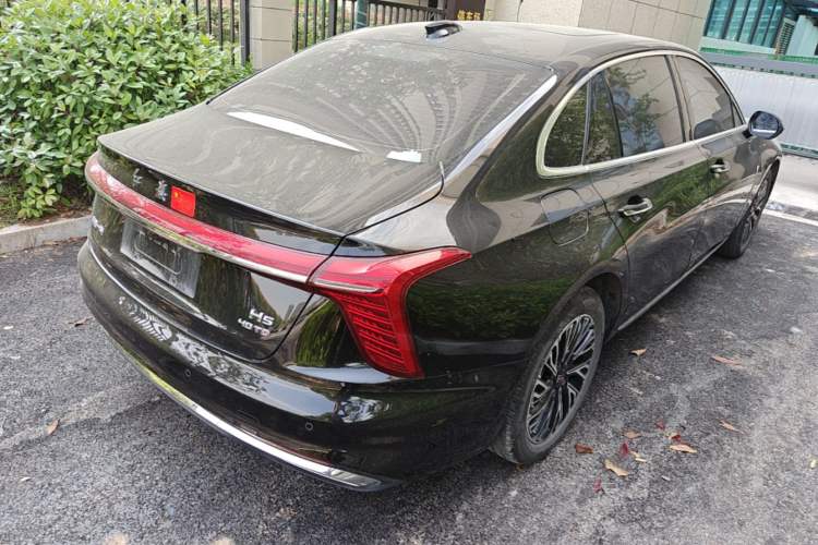 Used Hongqi H5 2025 2.0T Automatic Flag Edition – 500 000 Units Commemorative Version Rear Right 45 Deg