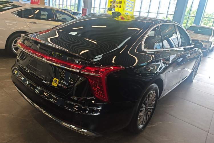Used Hongqi H5 2025 1.5T DCT Qiyun 500 000th Unit Commemorative Edition Rear Right 45 Deg