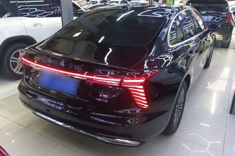 Used Hongqi H5 2025 2.0T Automatic Flagship 500 000th Unit Anniversary Edition Rear Right 45 Deg