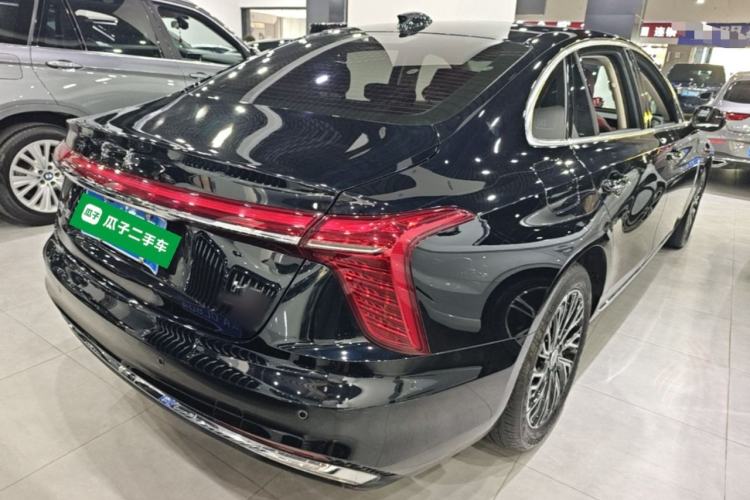 Used Hongqi H5 2025 2.0T Automatic Flag Edition – 500 000 Units Commemorative Version Rear Right 45 Deg