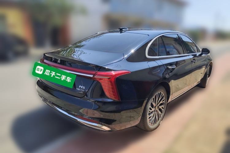 Used Hongqi H5 2025 2.0T Automatic Flag Edition – 500 000 Units Commemorative Version Rear Right 45 Deg