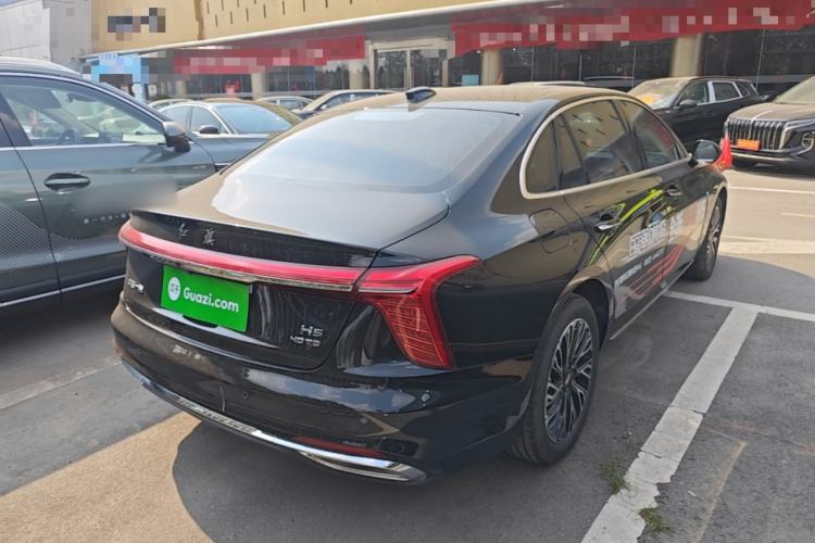 Used Hongqi H5 2025 2.0T Automatic Flag Edition – 500 000 Units Commemorative Version Rear Right 45 Deg