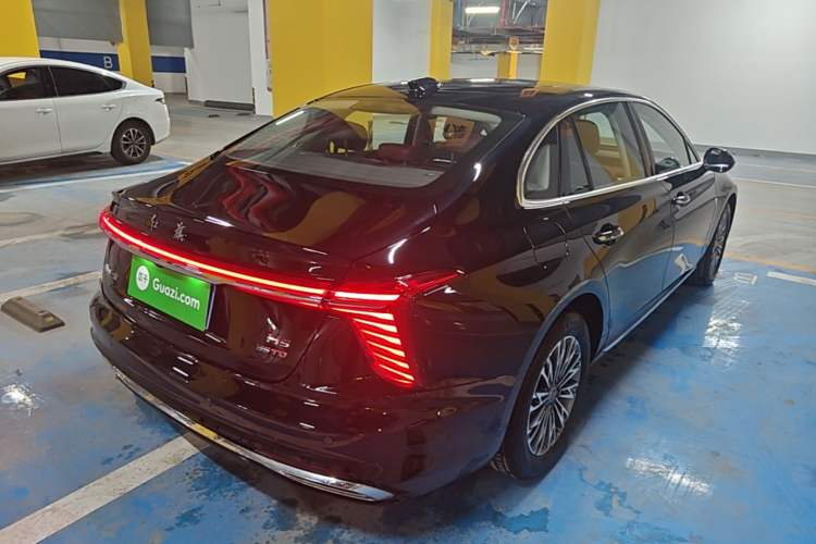 Used Hongqi H5 2025 1.5T DCT Qiyun 500 000th Unit Commemorative Edition Rear Right 45 Deg