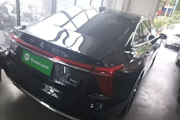 Used Hongqi H5 2025 2.0T Automatic Flag Edition – 500 000 Units Commemorative Version Rear Right 45 Deg