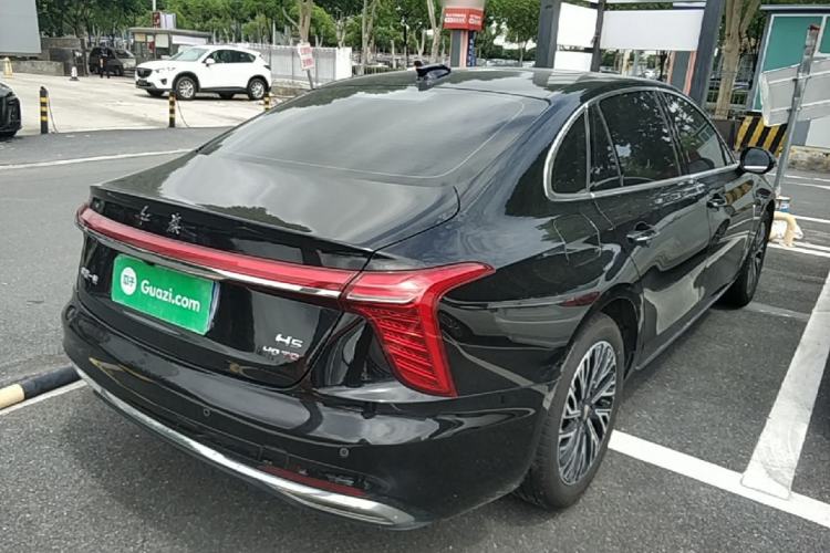 Used Hongqi H5 2025 2.0T Automatic Flag Edition – 500 000 Units Commemorative Version Rear Right 45 Deg