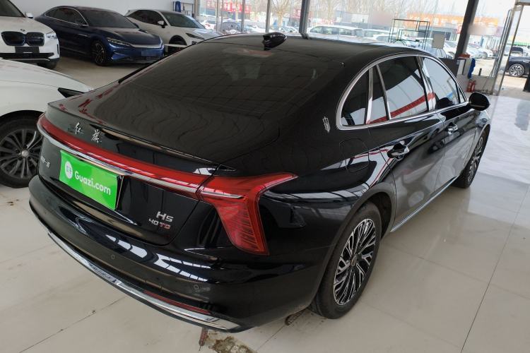 Used Hongqi H5 2025 2.0T Automatic Flag Edition – 500 000 Units Commemorative Version Rear Right 45 Deg