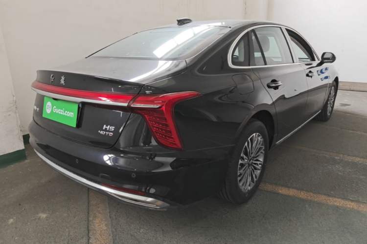 Used Hongqi H5 2025 2.0T Automatic Flagship 500 000th Unit Anniversary Edition Rear Right 45 Deg
