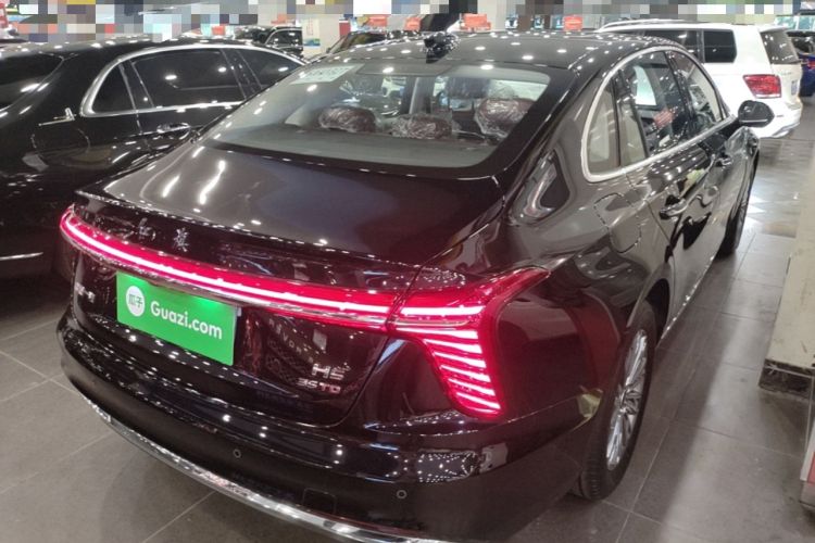 Used Hongqi H5 2025 1.5T DCT Qiyun 500 000th Unit Commemorative Edition Rear Right 45 Deg