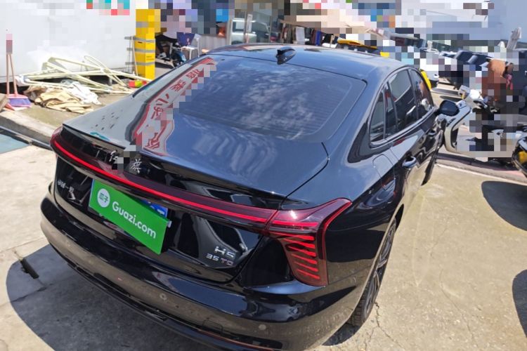 Used Hongqi H5 2025 1.5T DCT Xuan Ying Edition Rear Right 45 Deg