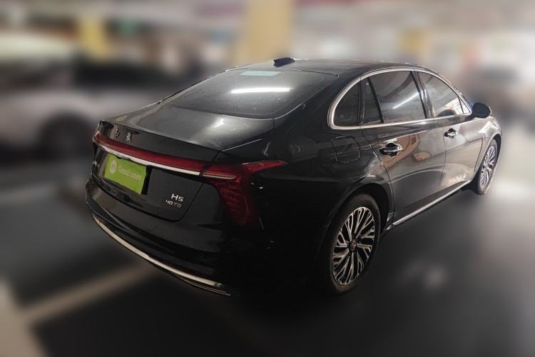 Used Hongqi H5 2025 2.0T Automatic Flag Edition – 500 000 Units Commemorative Version Rear Right 45 Deg