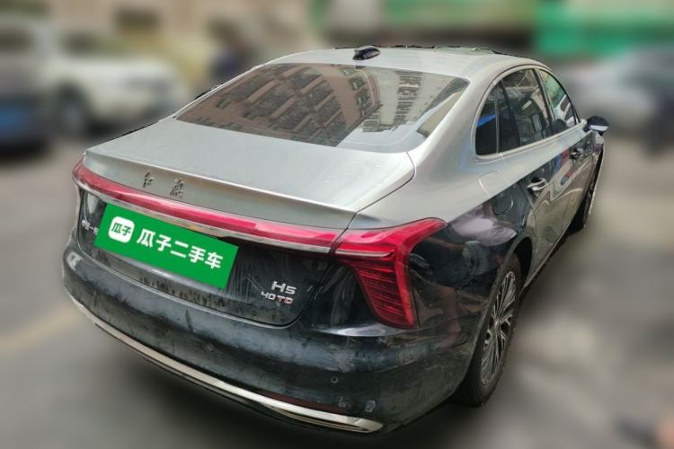 Used Hongqi H5 2025 2.0T Automatic Flag Edition – 500 000 Units Commemorative Version Rear Right 45 Deg