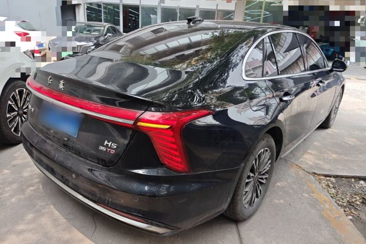 Used Hongqi H5 2025 1.5T DCT Qiyun 500 000th Unit Commemorative Edition Rear Right 45 Deg