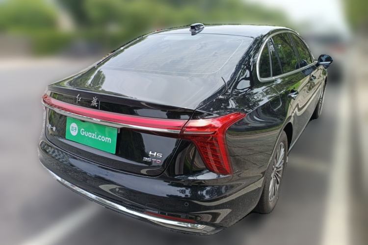 Used Hongqi H5 2025 1.5T DCT Qiyun 500 000th Unit Commemorative Edition Rear Right 45 Deg