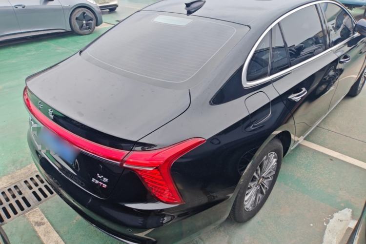 Used Hongqi H5 2025 1.5T DCT Qiyun 500 000th Unit Commemorative Edition Rear Right 45 Deg