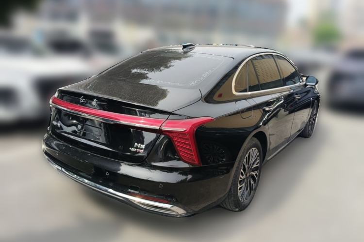 Used Hongqi H5 2025 2.0T Automatic Flag Edition – 500 000 Units Commemorative Version Rear Right 45 Deg