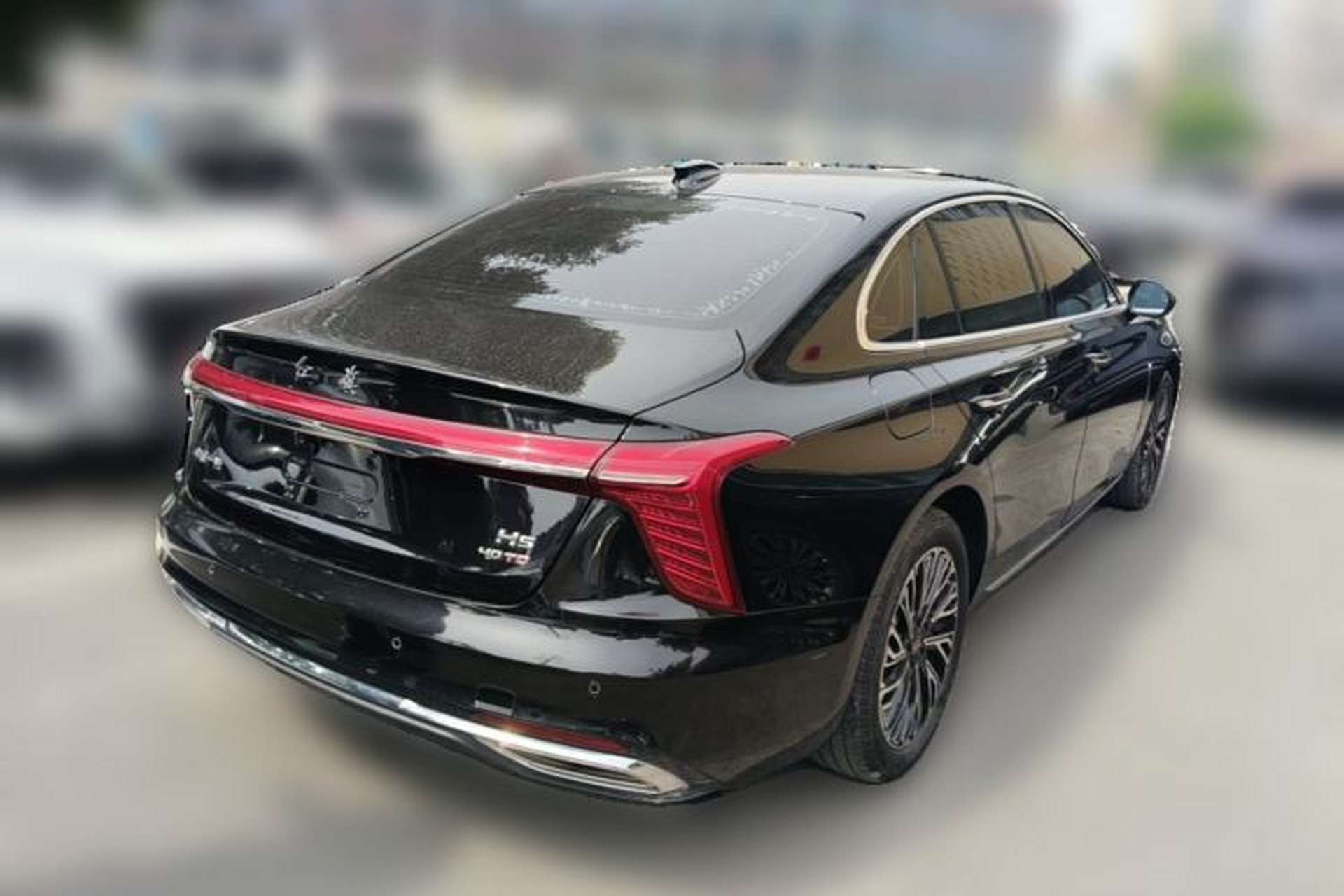 Used Hongqi H5 2025 2.0T Automatic Flag Edition – 500 000 Units Commemorative Version Rear Right 45 Deg