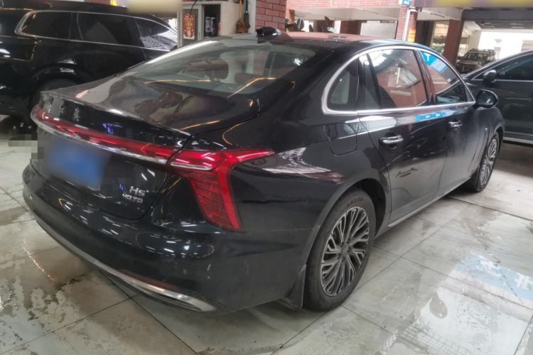 Used Hongqi H5 2025 2.0T Automatic Flag Edition – 500 000 Units Commemorative Version Rear Right 45 Deg