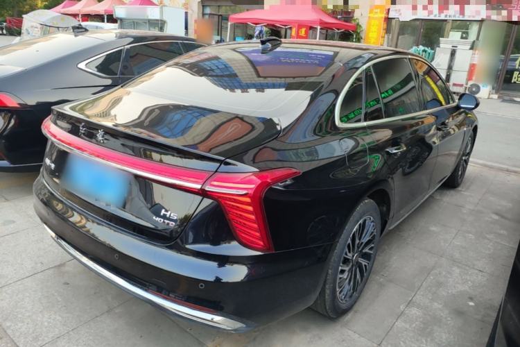 Used Hongqi H5 2025 2.0T Automatic Flag Edition – 500 000 Units Commemorative Version Rear Right 45 Deg