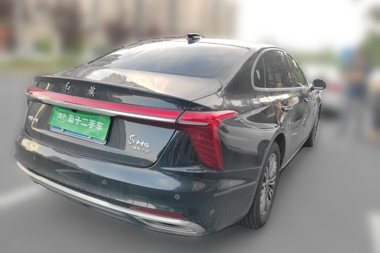 Used Hongqi H5 2025 1.5T DCT Qiyun 500 000th Unit Commemorative Edition Rear Right 45 Deg