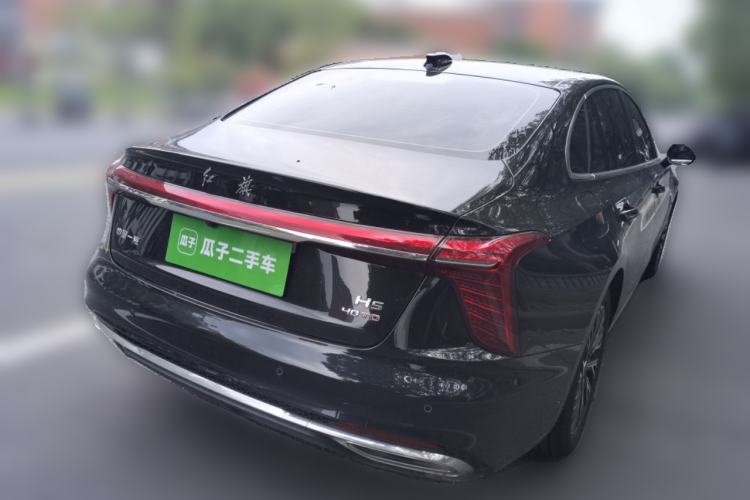Used Hongqi H5 2025 2.0T Automatic Flag Edition – 500 000 Units Commemorative Version Rear Right 45 Deg