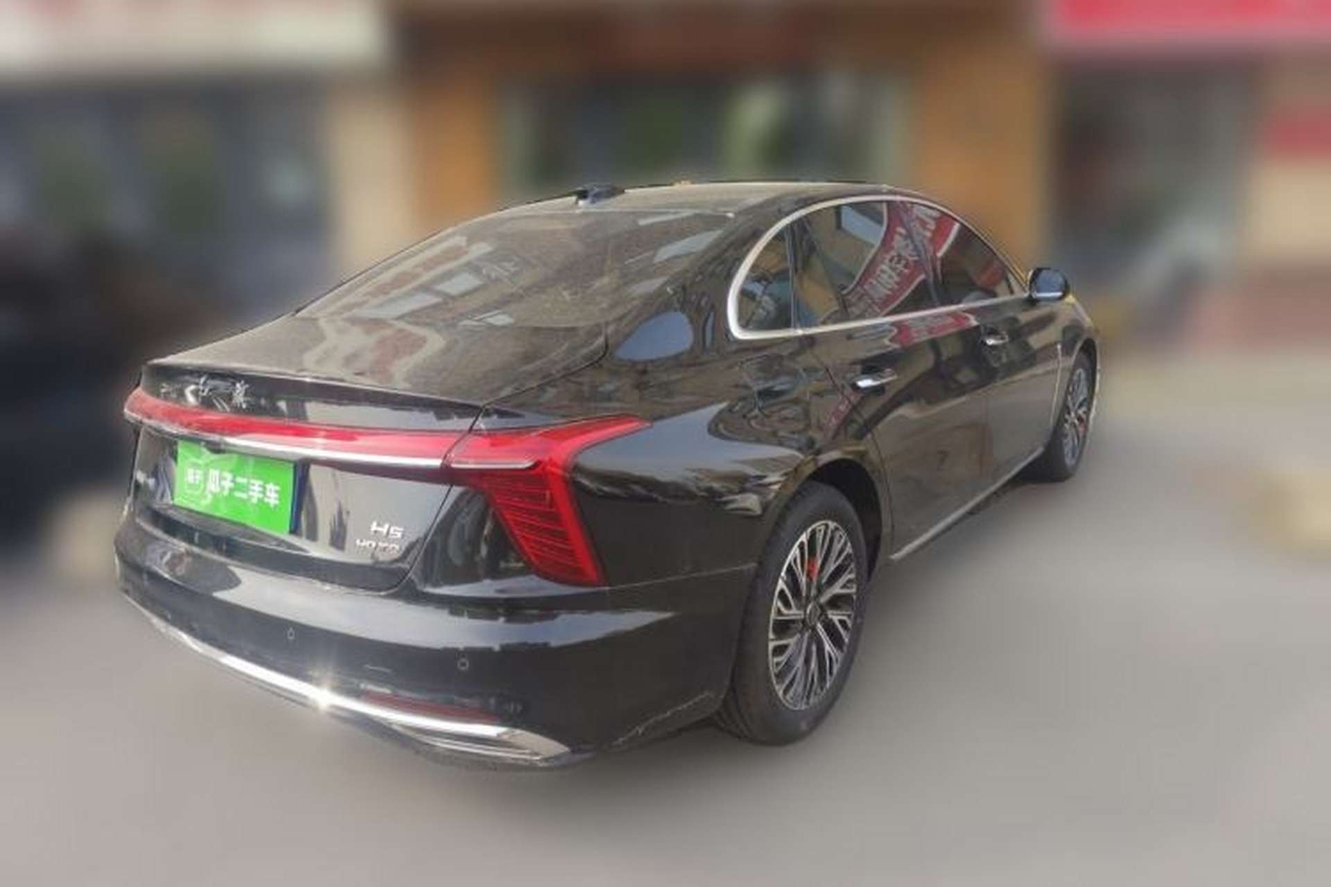 Used Hongqi H5 2025 2.0T Automatic Flag Edition – 500 000 Units Commemorative Version Rear Right 45 Deg