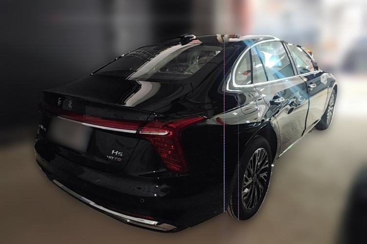 Used Hongqi H5 2025 2.0T Automatic Flag Edition – 500 000 Units Commemorative Version Rear Right 45 Deg