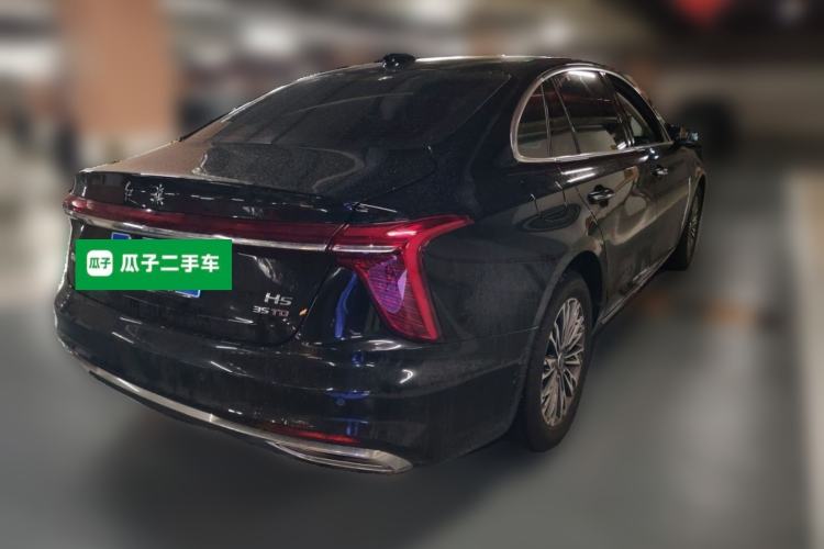 Used Hongqi H5 2025 1.5T DCT Qiyun 500 000th Unit Commemorative Edition Rear Right 45 Deg