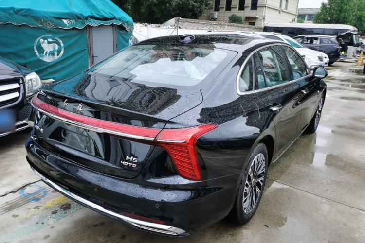 Used Hongqi H5 2025 2.0T Automatic Flag Edition – 500 000 Units Commemorative Version Rear Right 45 Deg