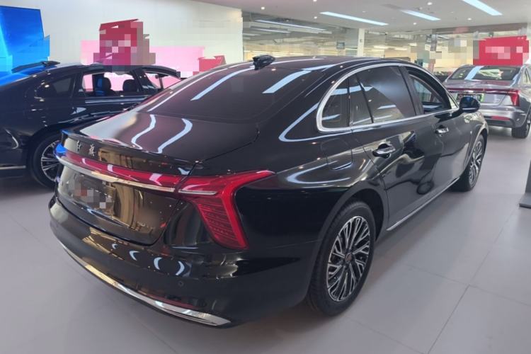 Used Hongqi H5 2025 2.0T Automatic Flag Edition – 500 000 Units Commemorative Version Rear Right 45 Deg