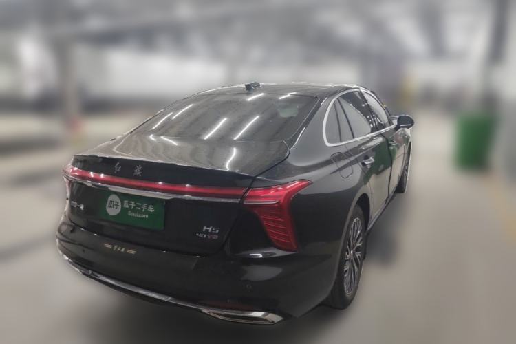 Used Hongqi H5 2025 2.0T Automatic Flag Edition – 500 000 Units Commemorative Version Rear Right 45 Deg