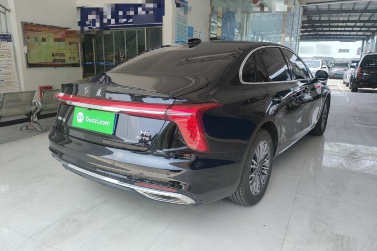 Used Hongqi H5 2025 1.5T DCT Qiyun 500 000th Unit Commemorative Edition Rear Right 45 Deg