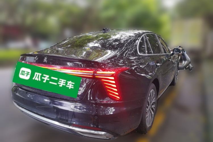 Used Hongqi H5 2025 2.0T Automatic Flag Edition – 500 000 Units Commemorative Version Rear Right 45 Deg