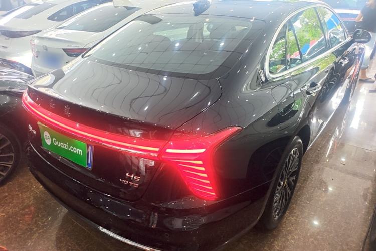 Used Hongqi H5 2025 2.0T Automatic Flag Edition – 500 000 Units Commemorative Version Rear Right 45 Deg