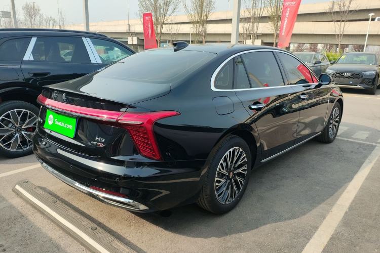 Used Hongqi H5 2025 2.0T Automatic Flag Edition – 500 000 Units Commemorative Version Rear Right 45 Deg