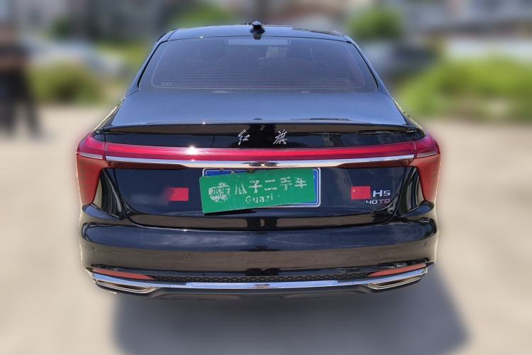 Used Hongqi H5 2025 2.0T Automatic Flag Edition – 500 000 Units Commemorative Version Rear