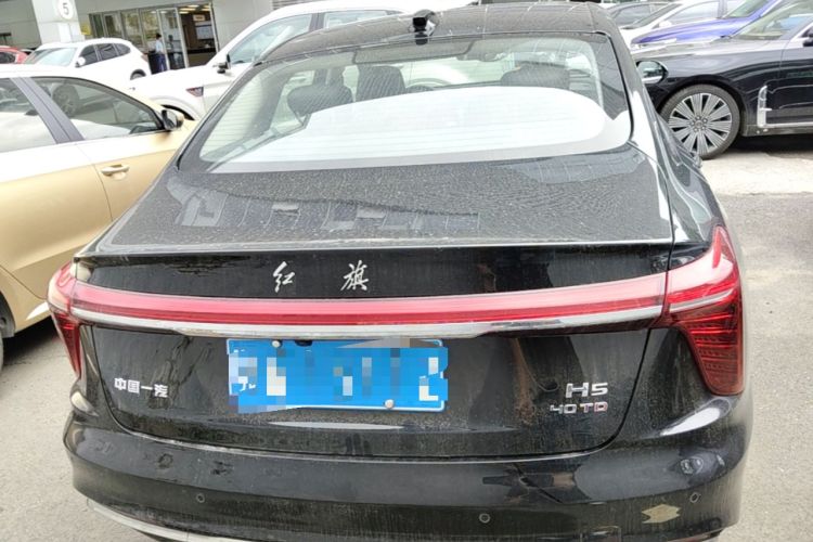 Used Hongqi H5 2025 2.0T Automatic Flag Edition – 500 000 Units Commemorative Version Rear