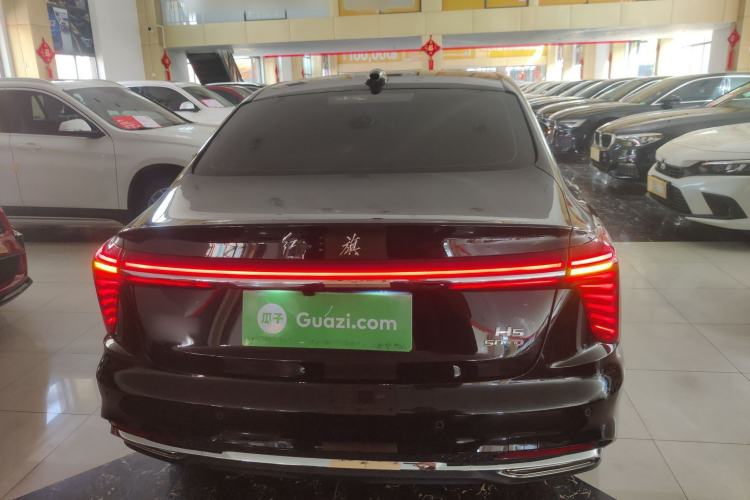 Used Hongqi H5 2025 2.0T Automatic Flag Edition – 500 000 Units Commemorative Version Rear