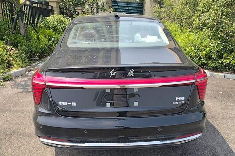 Used Hongqi H5 2025 2.0T Automatic Flag Edition – 500 000 Units Commemorative Version Rear