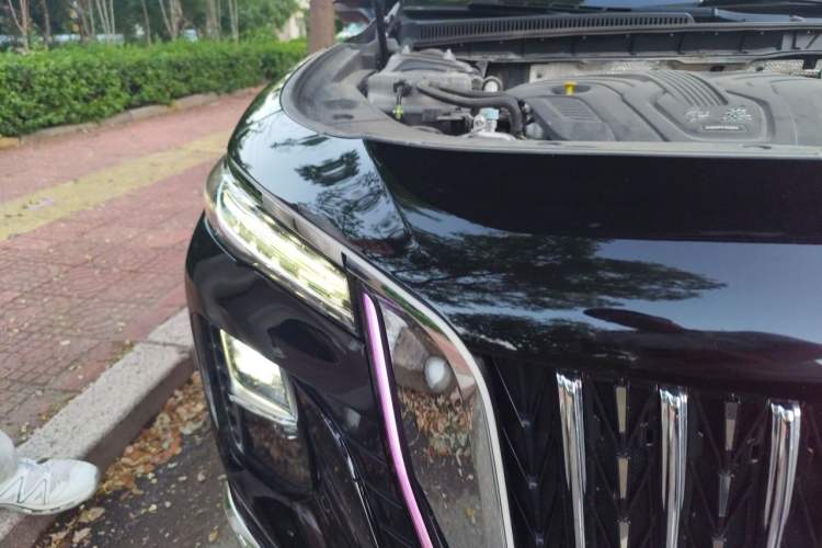 Used Hongqi H5 2025 2.0T Automatic Flag Edition – 500 000 Units Commemorative Version Right Front Headlight