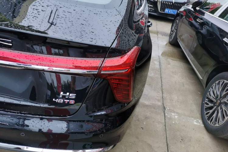 Used Hongqi H5 2025 2.0T Automatic Flag Edition – 500 000 Units Commemorative Version Right Rear Taillight