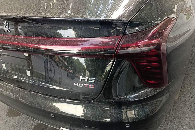 Used Hongqi H5 2025 Model 2.0T Automatic Xuan Ying 2 Million Units Commemorative Edition Right Rear Taillight