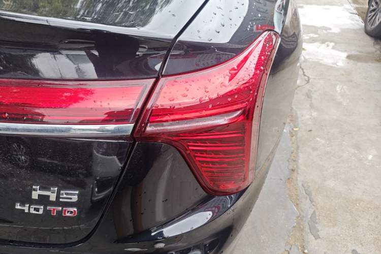 Used Hongqi H5 2025 2.0T Automatic Flag Edition – 500 000 Units Commemorative Version Right Rear Taillight