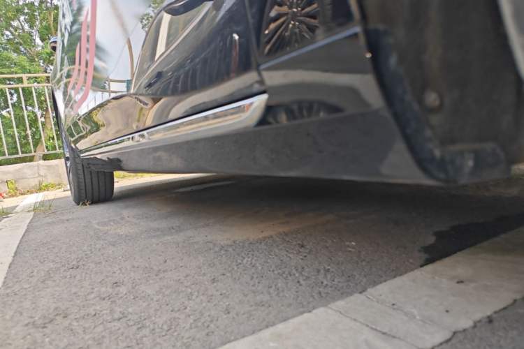 Used Hongqi H5 2025 2.0T Automatic Flag Edition – 500 000 Units Commemorative Version Right Side Sill