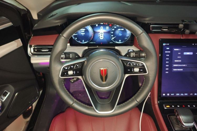 Used Hongqi H5 2025 2.0T Automatic Flag Edition – 500 000 Units Commemorative Version Steering Wheel