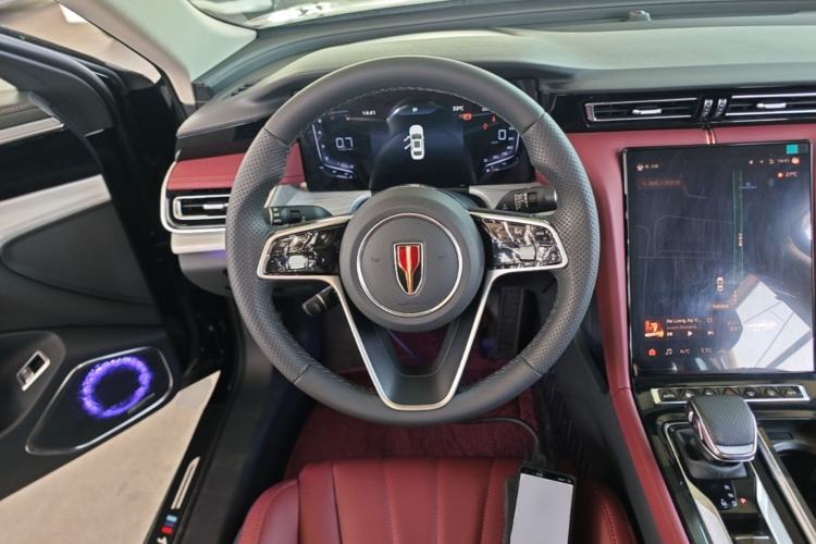 Used Hongqi H5 2025 1.5T DCT Qiyun 500 000th Unit Commemorative Edition Steering Wheel