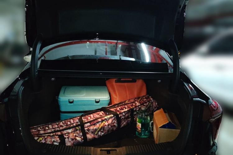 Used Hongqi H5 2025 2.0T Automatic Flag Edition – 500 000 Units Commemorative Version Trunk