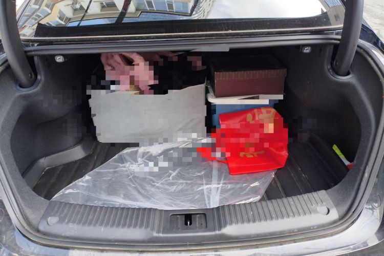 Used Hongqi H5 2025 2.0T Automatic Flag Edition – 500 000 Units Commemorative Version Trunk